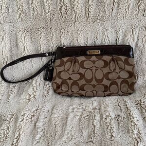 Authentic Coach Wristlet